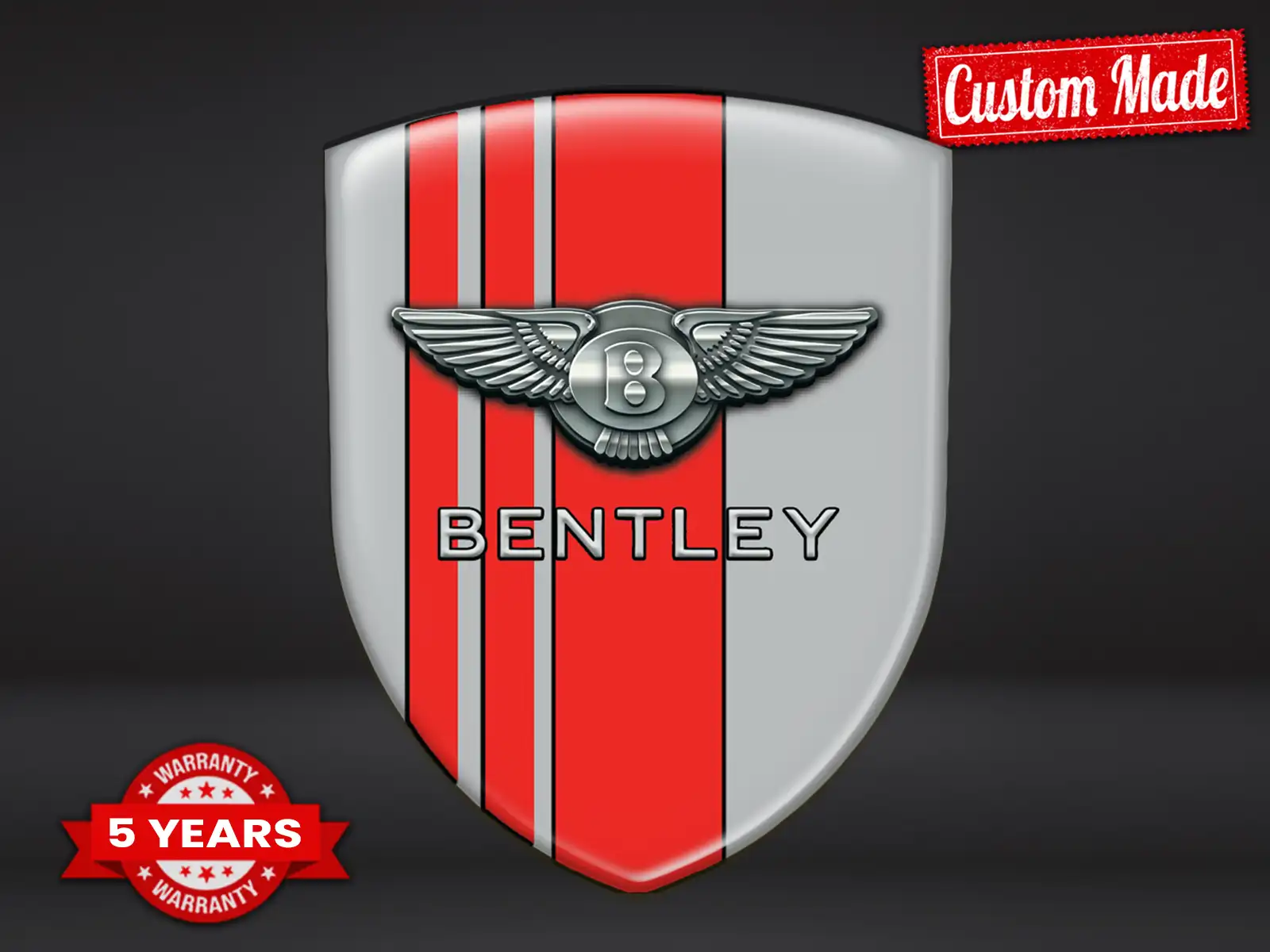 Bentley Striscioni Auto Personalizzati Max Durevoli Pro